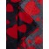 Texrepublic blanket, size 180x200 cm, red color