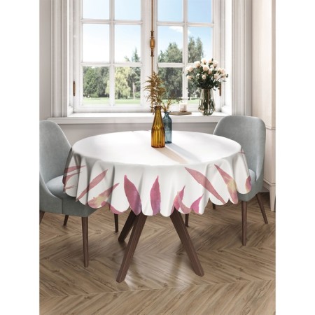 Photo scatter round, size 150x150 cm, Saten-2