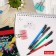 Mechanical pencil 0.7 mm, Luxor Smart Slim, with an eraser, mix