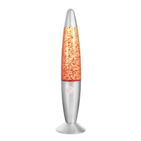 Lava-lamp metal, glass, wax "Lava. Ebrastis" E14 25-35W gold 34x8.5x8.5 cm Risalux-7