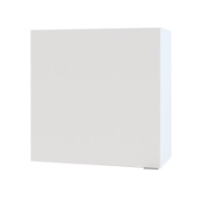 Cabinet with shelves, 600 × 300 × 600 mm, white / white color