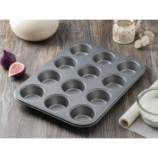 Baking Magistro Gourmet Range, 35 × 26.5 × 3 cm, 12 cells, thickness 0.6 mm, anti -stick coating, gray gray
