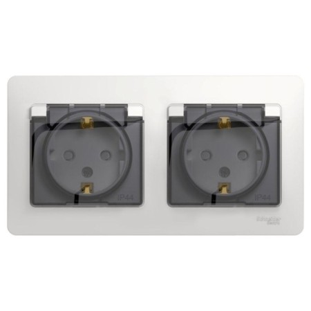 Schel000147 Glossa, SP, 2 sockets, grounding