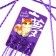Hairpins, colored strands for hair on crab (6 pcs), 40 x 1.5 x 1 cm