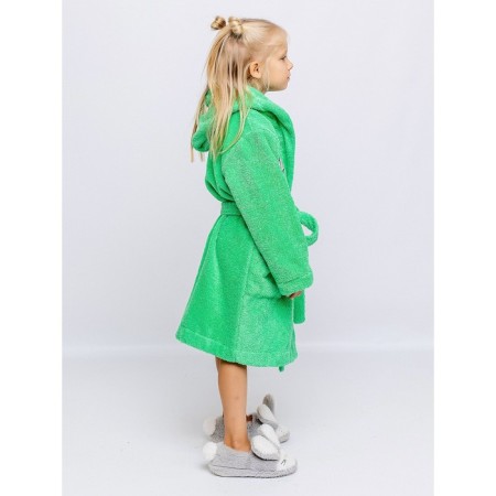 Baby robe, height 116 cm, green color-2