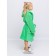 Baby robe, height 116 cm, green color