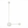 Wall lamp ST LUCE. SL6003.501.02. 2x4 W, LED, 4000K, 480 LM, 70x40 cm, white color