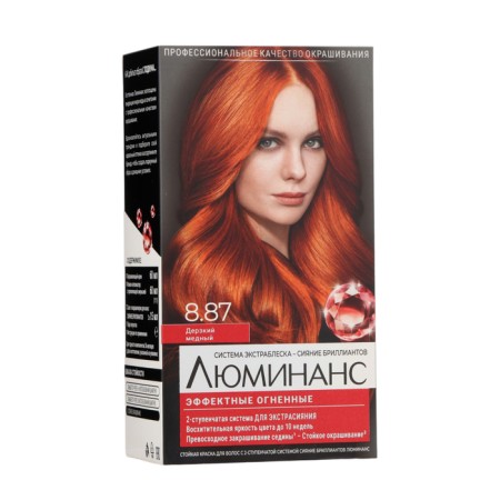 Краска для волос Luminance 8.87 Дерзкий медный