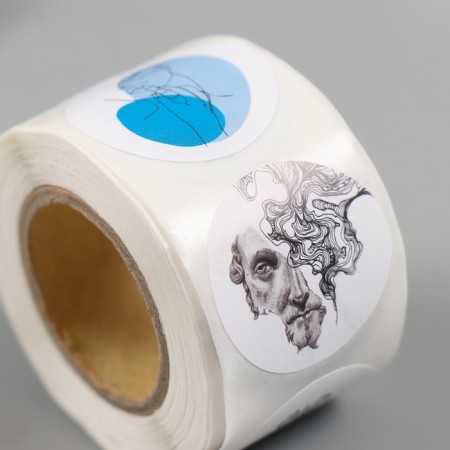 Stick Paper "Nature" d = 2.5 cm 252 pcs in the roll-3