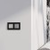 Two -valve touch switch with backlight (silver) W4522006