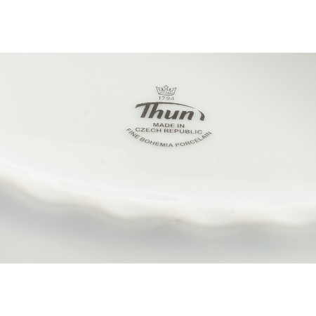 Constance saucer, decor "Silver ears, Platinum layering, 400 ml-3