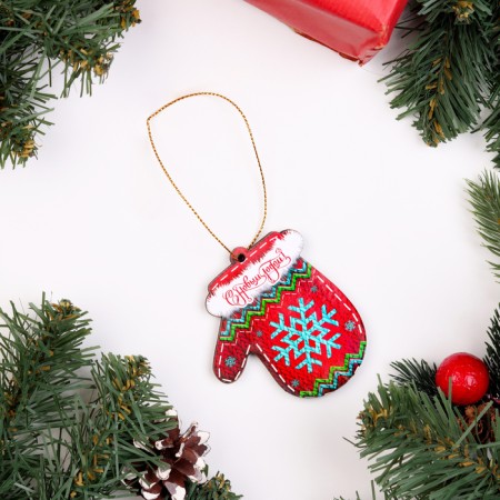 Herbal toy Bilateral "mittens", 9x6 cm-1