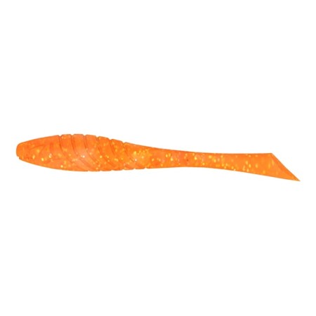 Slages Yaman Pro Devos Fry, R.1 Inch, Color #03 - Carrot Gold Flake, UP.15pcs.