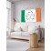 Decorative panel with photo printing, size 100x150 cm