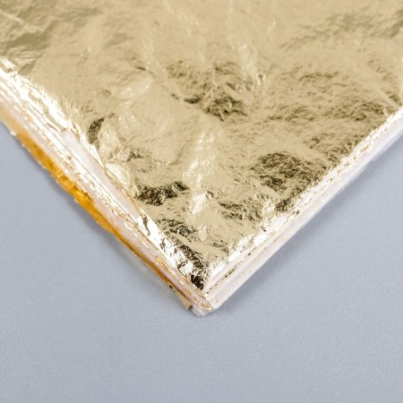 Potal for decorating a set of 50 sheets "gold" 14x14 cm in a package-2