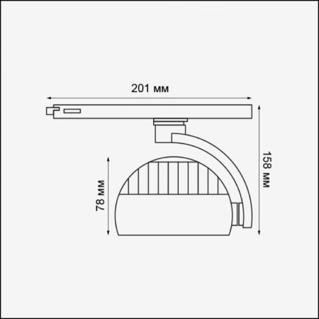 TRUKOL LOW PORT 3-F, 20W LED, 4000K, 2200LM, white color-1