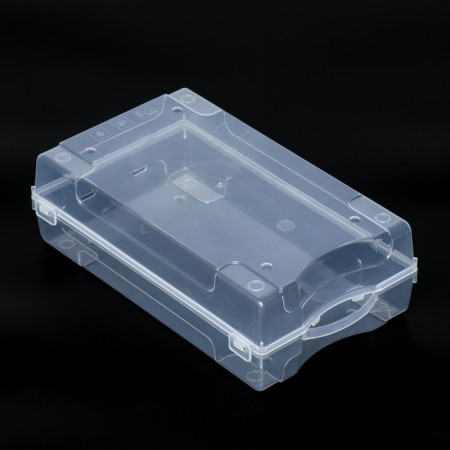 Box for storing the shoes "Renoma", 32 × 19 × 10.5 cm, the color is transparent-9