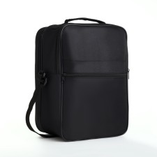 Male bag, black color