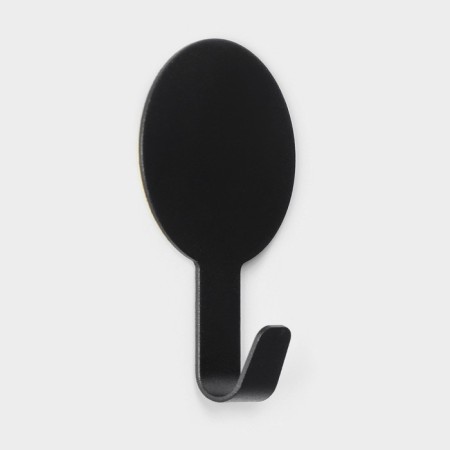 A set of metal self -adhesive hooks Savanna Black Loft Snap, 2 pcs, 1.8 × 7.3 × 4.5 cm-3