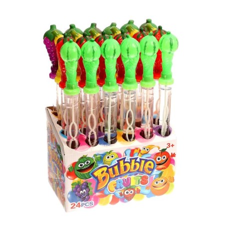 Soap bubbles "Fruits", 100 ml, Mix color-5