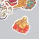 Stickers for creativity "East" embossing gold set 48 pcs 9x7x0.8 cm