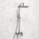 The shower system wasserkraft a177.069.141.087.ch, tropical shower, shower, chrome