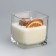 Aromatic candle in a glass "Soy Wax", citrus
