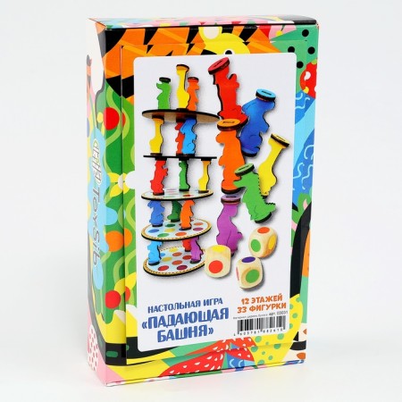 Board game "Falling Tower"-4