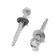 Roofing screws 4.8x50 mm, galvanized, 150 pcs.