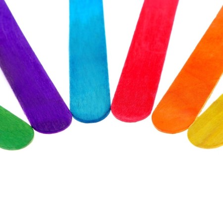 Countable sticks are large color, set of 50 pcs., Land length: 15 cm-5