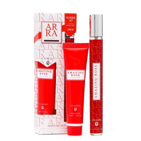 Perfume set female Ar Ra: Toilet water, 35ml + body lotion, 35ml