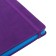 Leduced Diary A5, 140l, cage, leatherette, elastic band, blue cut, purple