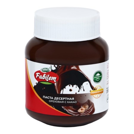 Desser hazel paste with cocoa Fabilem, 350 g-3