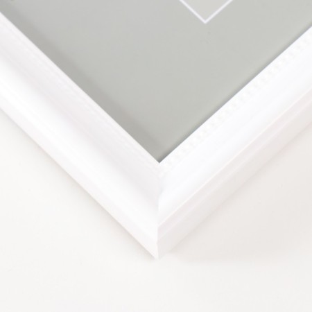 Photo frame Plastic "Gala" 21x30 cm, white (plastic screen)-2