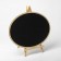Cretaceous stand "On the easel" 20 × 30, oval, black color