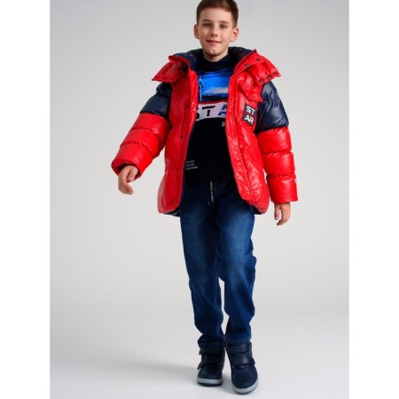 Winter jacket for a boy PlayTode, height 170 cm-4