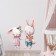 Sticker Plastic Interior Color "Zaychat - First Love" set 2 sheets 30x60 cm