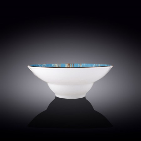 Deep plate Wilmax England Scratch, D = 25.5 cm, 1.5 L, Blue color-1