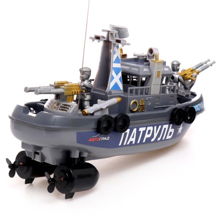 Radio -controlled “Rescuers” boat, water patrol-3