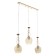 Economic light GIULIA 3x40W E27 gold 59x13x65 (32) cm