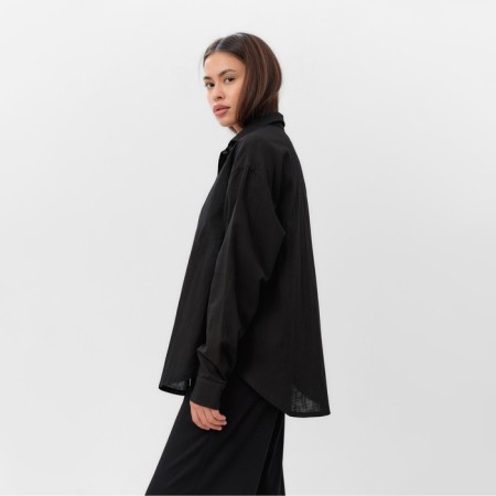 Women's shirt Mist p. 44-46, black-2