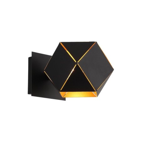 Sconces st. SL258.401.01. Enigma. 1x40 W, E14, 13x13 cm, black color