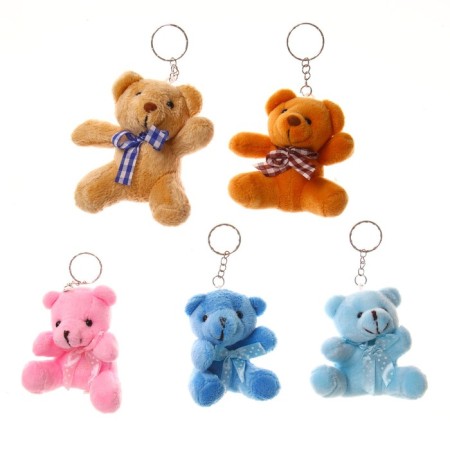 Toy-cranes "Bear in a scarf", color mix-8