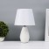 Table lamp "Melly" E14 40W white 19.5x19x, 5x31.5 cm
