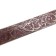 Bar for cornice "monogram", height 7 cm, length 25 m, color gold, burgundy