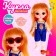Fashionable hinge doll "Eva" with an accessory