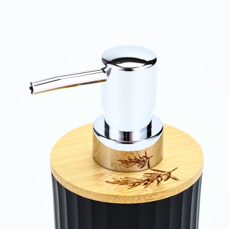 Liquid soap dispenser, black, 350 ml-2