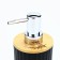 Liquid soap dispenser, black, 350 ml