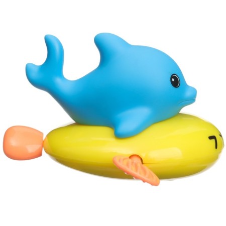 Clothing toy for a bathtub with a spray "Dolphin", Kroshka I-3