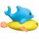 Clothing toy for a bathtub with a spray "Dolphin", Kroshka I